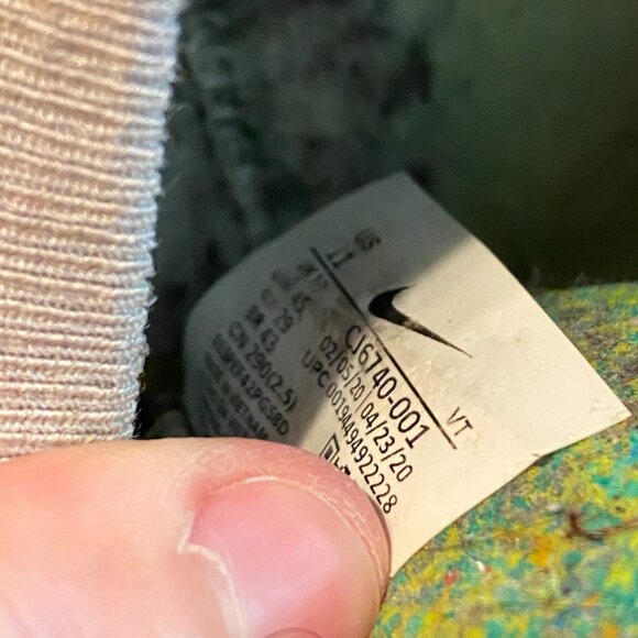 Nike Air Vapormax 2020 Pure Platinum Self Lace Shoes Size 11 - Picture 2 of 9